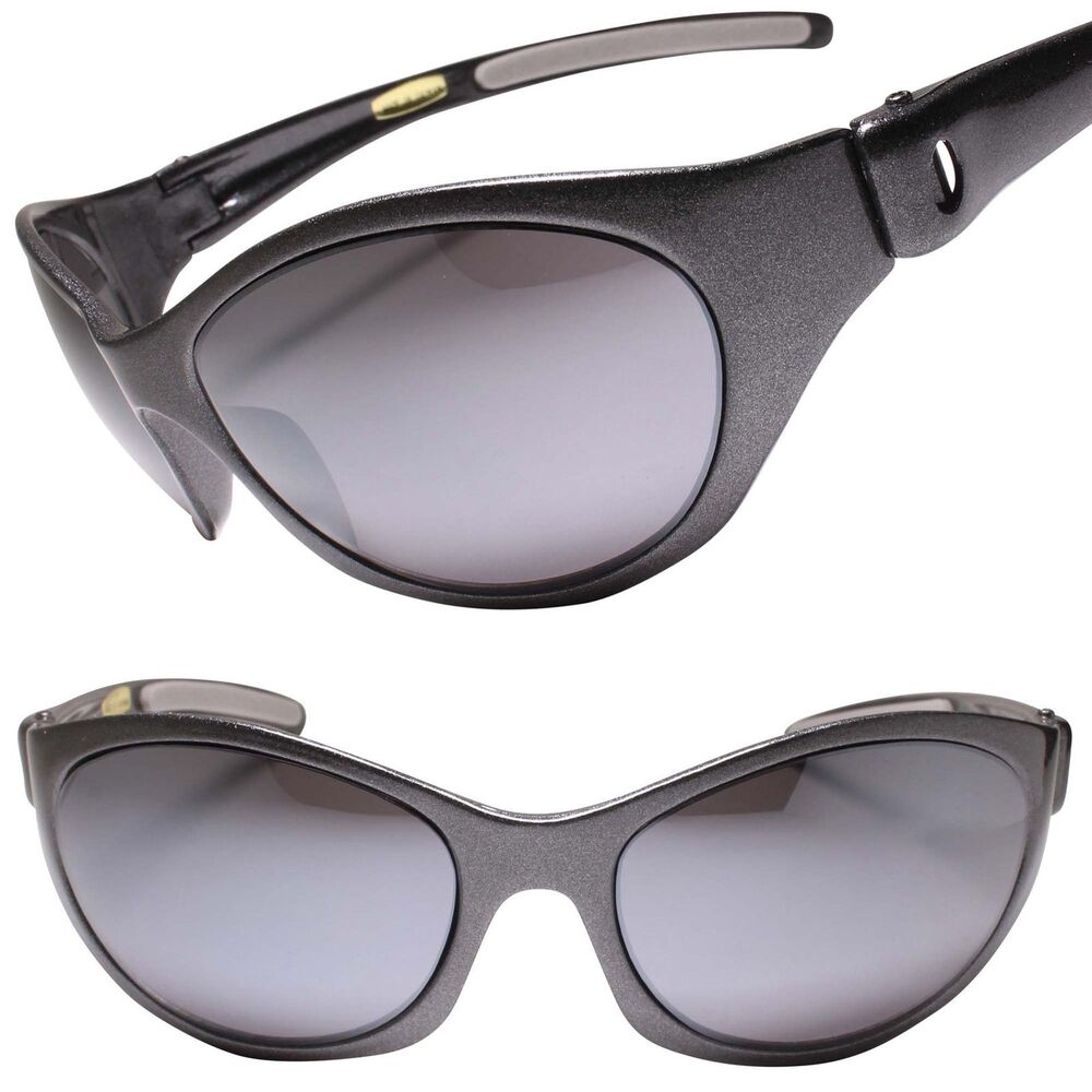 Gray Wrap Around Lightweight Sunglasses for Outdoor Sports All-Day Wear